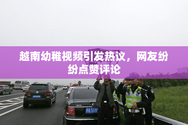越南幼稚视频引发热议，网友纷纷点赞评论