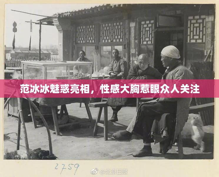 范冰冰魅惑亮相，性感大胸惹眼众人关注