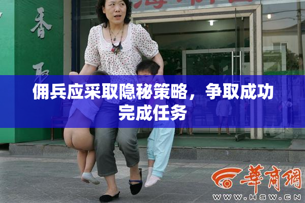 佣兵应采取隐秘策略，争取成功完成任务