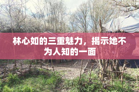 林心如的三重魅力，揭示她不为人知的一面