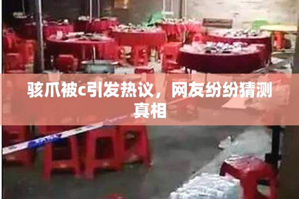 骇爪被c引发热议，网友纷纷猜测真相