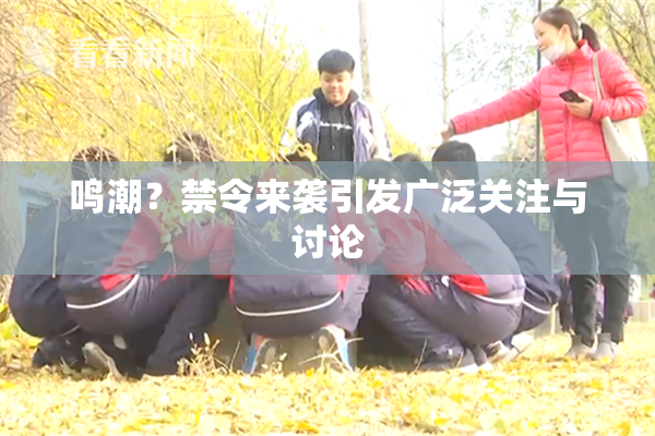 鸣潮？禁令来袭引发广泛关注与讨论