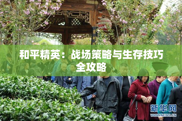 和平精英：战场策略与生存技巧全攻略