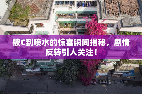 被C到喷水的惊喜瞬间揭秘，剧情反转引人关注！