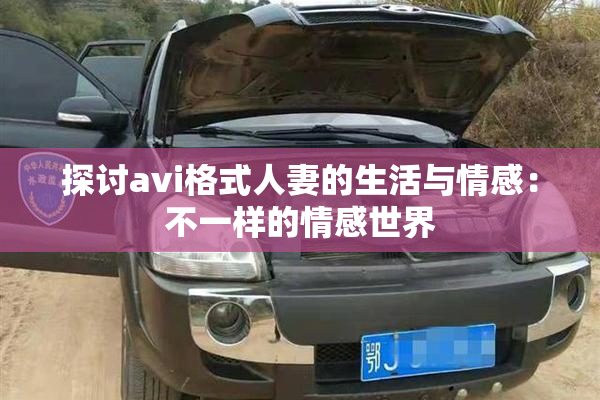 探讨avi格式人妻的生活与情感：不一样的情感世界