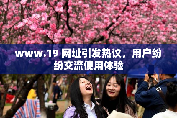 www.19 网址引发热议，用户纷纷交流使用体验