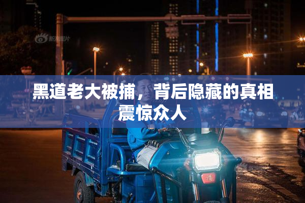 黑道老大被捕，背后隐藏的真相震惊众人