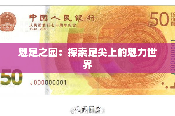 魅足之园：探索足尖上的魅力世界