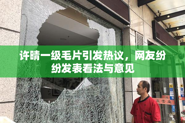 许晴一级毛片引发热议，网友纷纷发表看法与意见