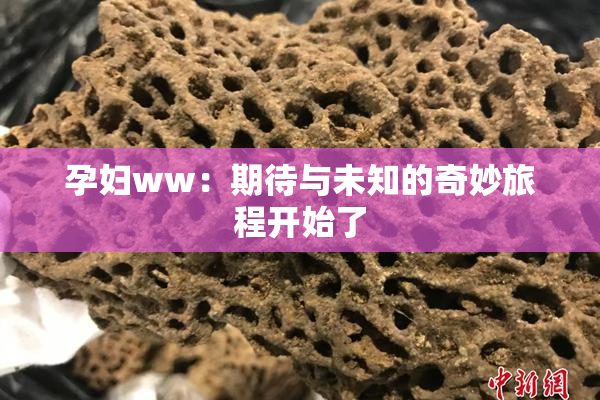 孕妇ww：期待与未知的奇妙旅程开始了