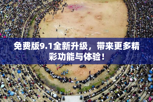 免费版9.1全新升级，带来更多精彩功能与体验！