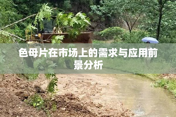 色母片在市场上的需求与应用前景分析