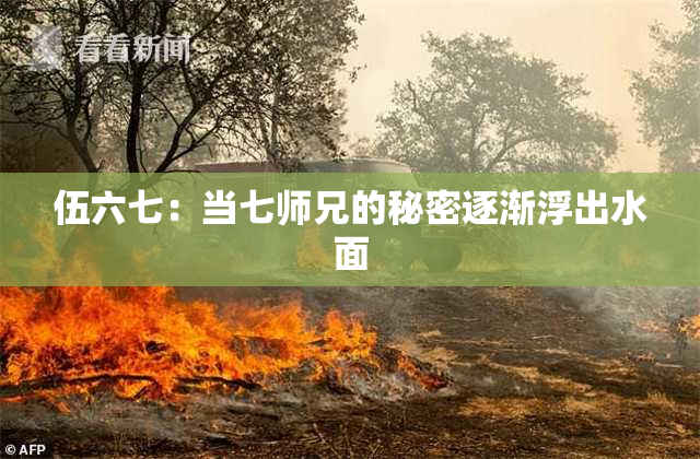伍六七：当七师兄的秘密逐渐浮出水面