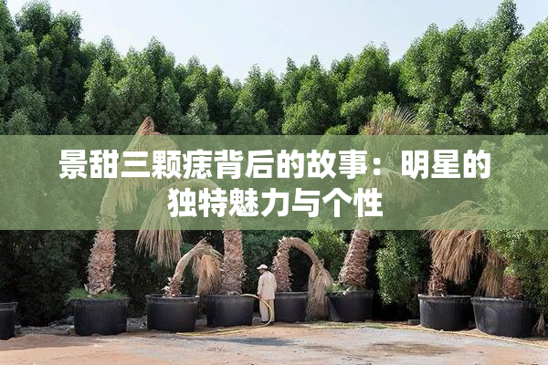景甜三颗痣背后的故事：明星的独特魅力与个性
