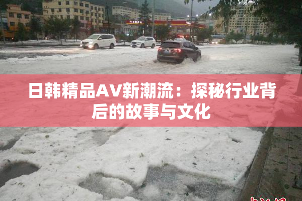 日韩精品AV新潮流：探秘行业背后的故事与文化