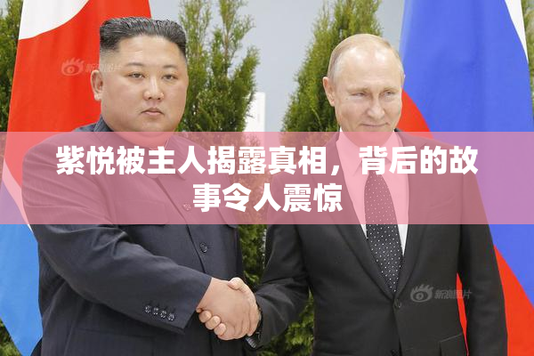 紫悦被主人揭露真相，背后的故事令人震惊