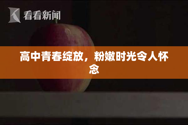高中青春绽放，粉嫩时光令人怀念