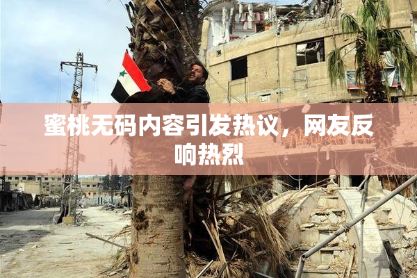 蜜桃无码内容引发热议，网友反响热烈