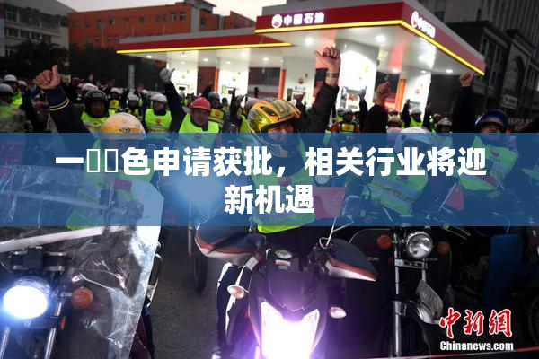 一級黃色申请获批，相关行业将迎新机遇
