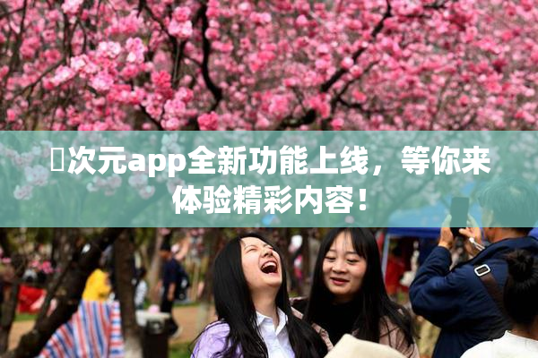 囧次元app全新功能上线，等你来体验精彩内容！