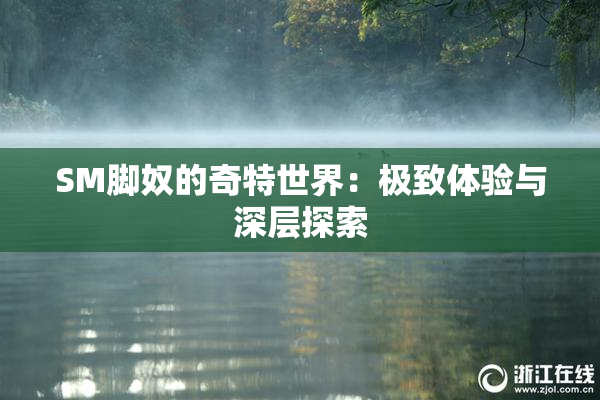 SM脚奴的奇特世界：极致体验与深层探索