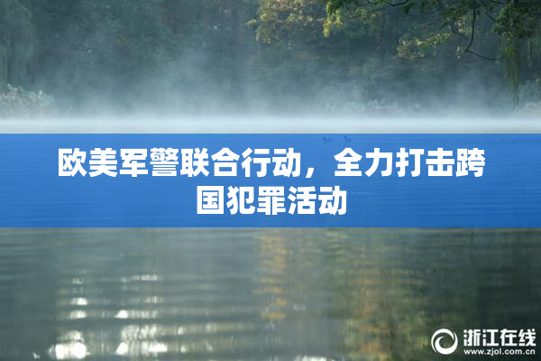 欧美军警联合行动，全力打击跨国犯罪活动