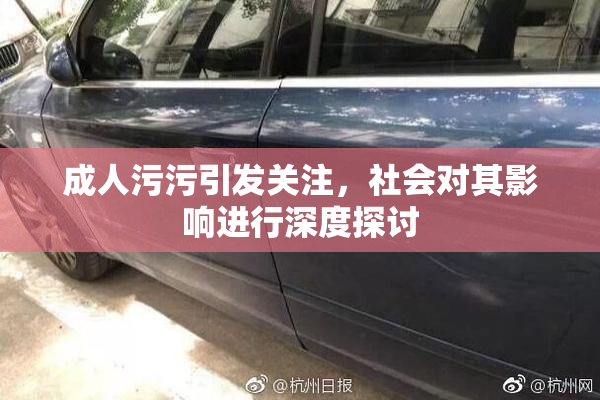 成人污污引发关注，社会对其影响进行深度探讨