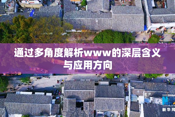 通过多角度解析www的深层含义与应用方向