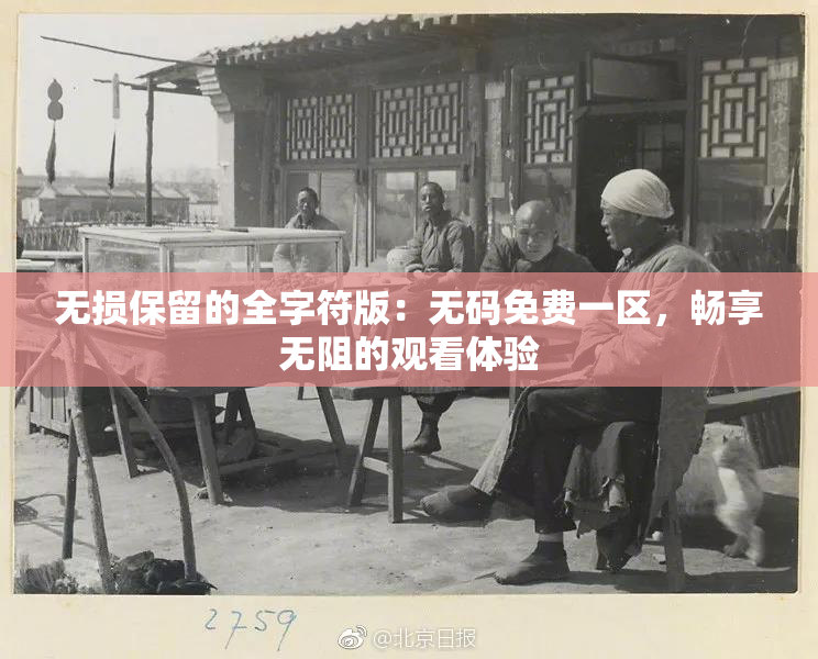 无损保留的全字符版：无码免费一区，畅享无阻的观看体验