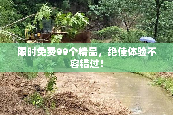 限时免费99个精品，绝佳体验不容错过！