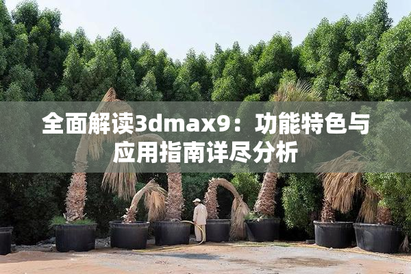全面解读3dmax9：功能特色与应用指南详尽分析