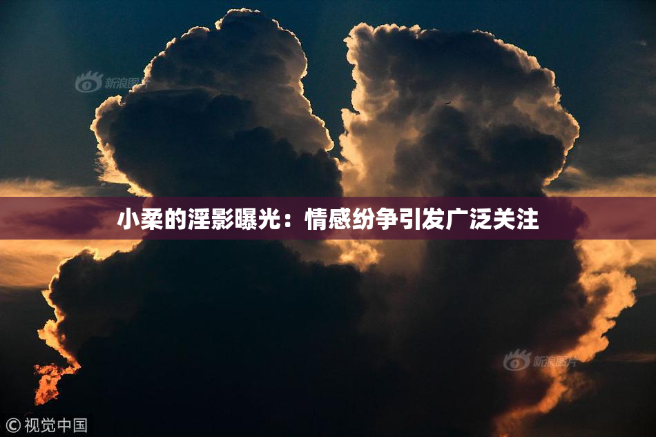 小柔的淫影曝光：情感纷争引发广泛关注