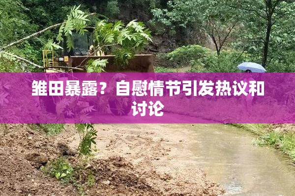 雏田暴露？自慰情节引发热议和讨论