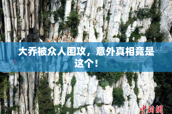 大乔被众人围攻，意外真相竟是这个！