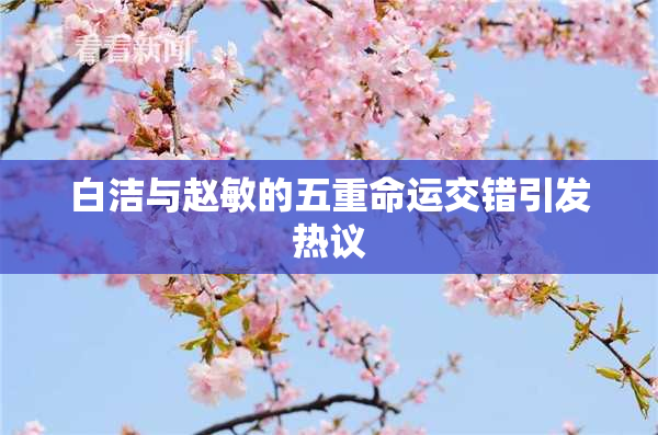 白洁与赵敏的五重命运交错引发热议
