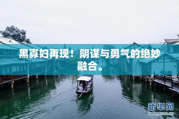 黑寡妇再现！阴谋与勇气的绝妙融合。