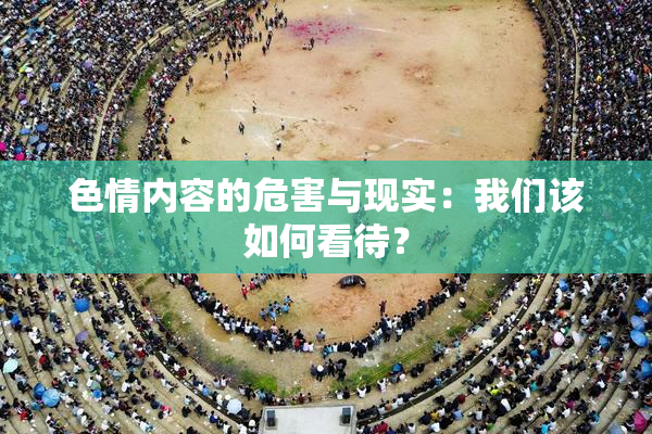 色情内容的危害与现实：我们该如何看待？