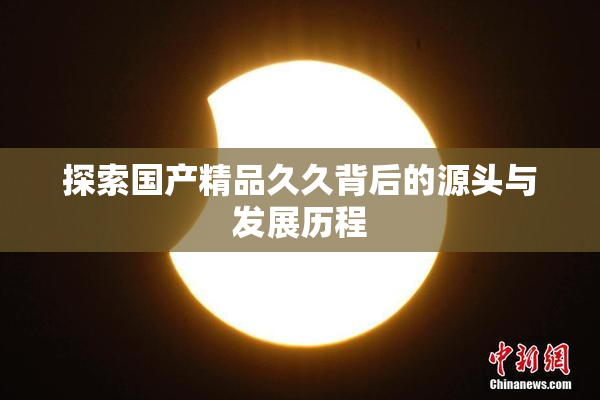探索国产精品久久背后的源头与发展历程