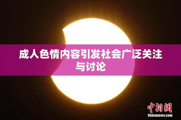成人色情内容引发社会广泛关注与讨论