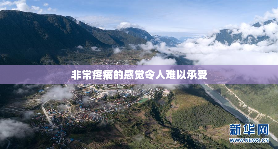 非常疼痛的感觉令人难以承受