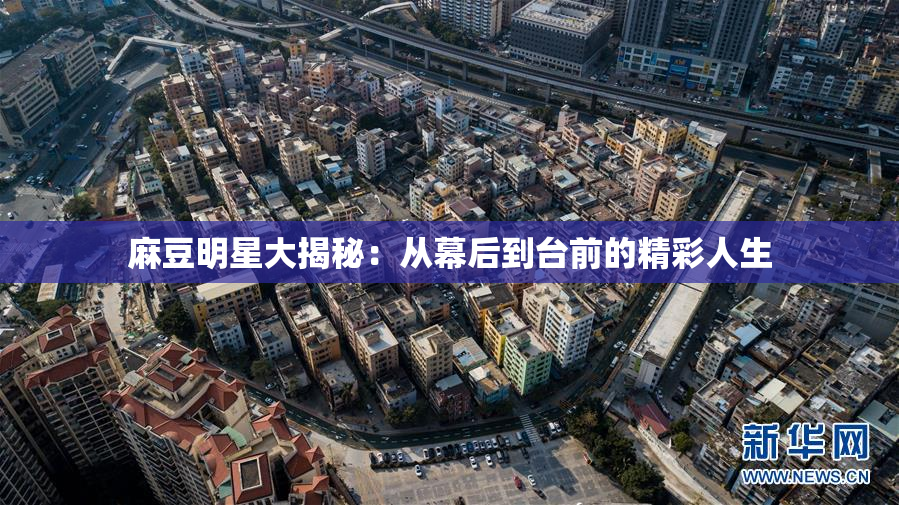麻豆明星大揭秘：从幕后到台前的精彩人生