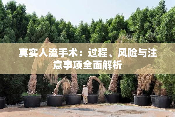 真实人流手术：过程、风险与注意事项全面解析