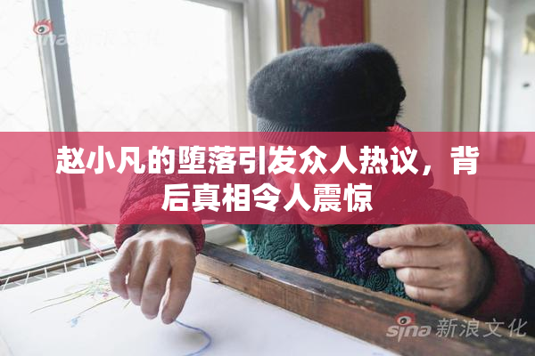 赵小凡的堕落引发众人热议，背后真相令人震惊