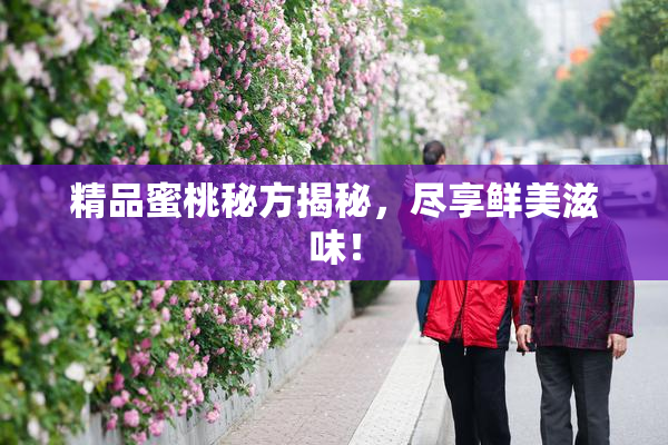 精品蜜桃秘方揭秘，尽享鲜美滋味！