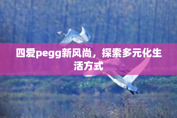 四爱pegg新风尚，探索多元化生活方式