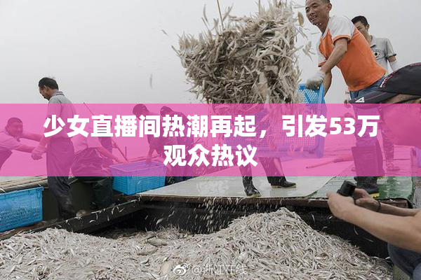少女直播间热潮再起，引发53万观众热议
