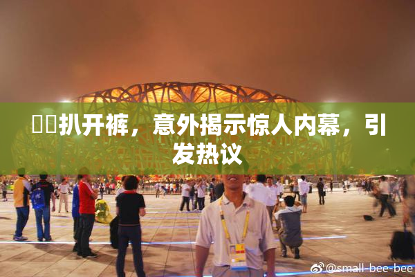 妺妺扒开裤，意外揭示惊人内幕，引发热议