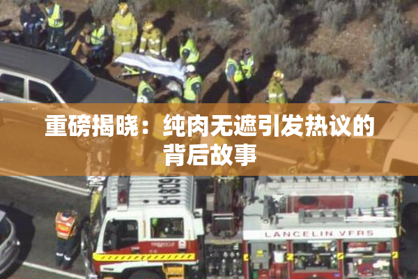 重磅揭晓：纯肉无遮引发热议的背后故事