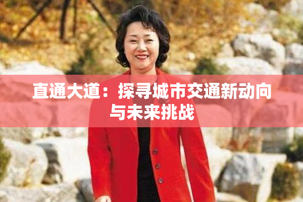 直通大道：探寻城市交通新动向与未来挑战