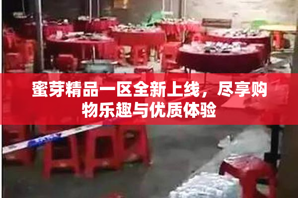 蜜芽精品一区全新上线，尽享购物乐趣与优质体验
